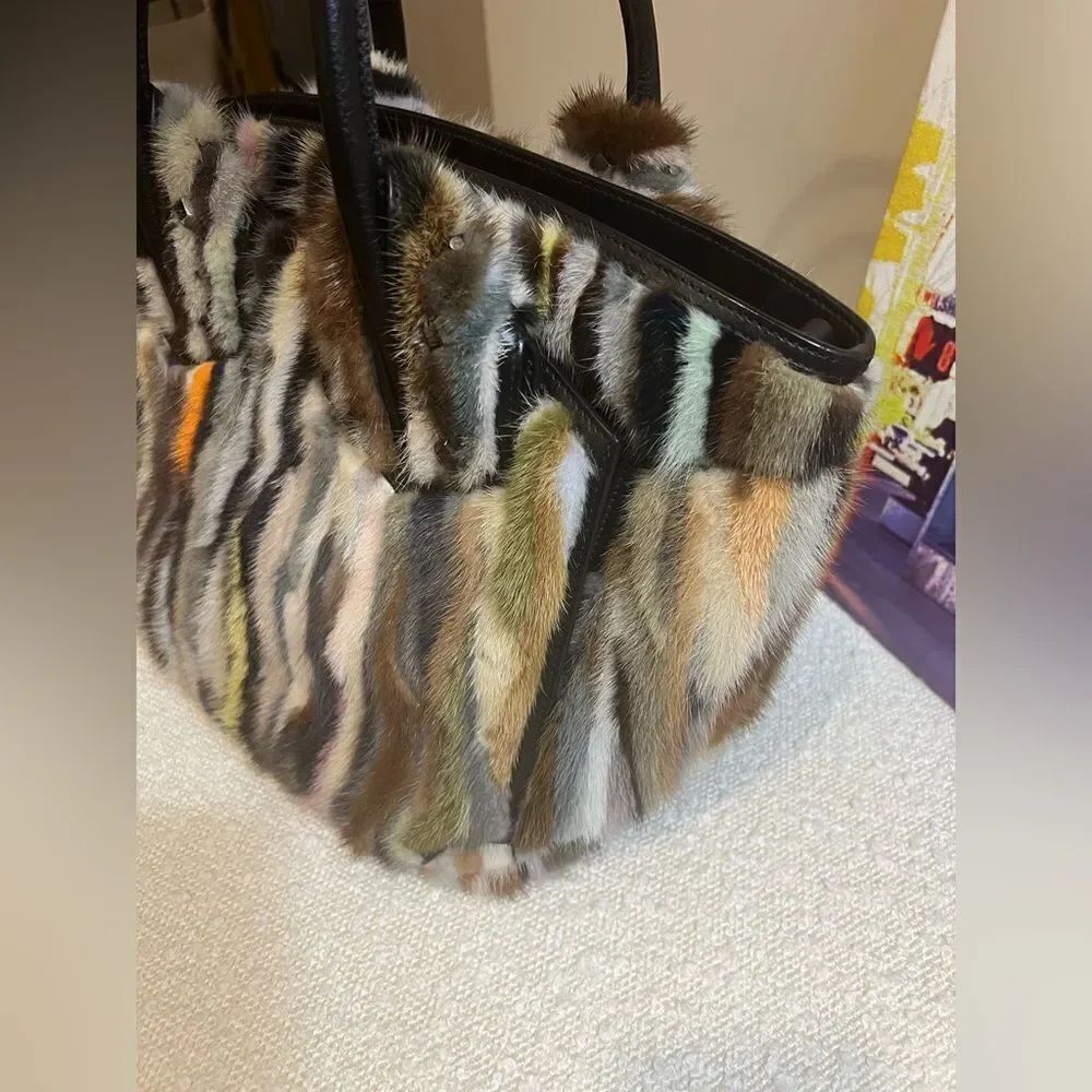 Christian Louboutin mink tie-dye bag - Picture 4 of 16